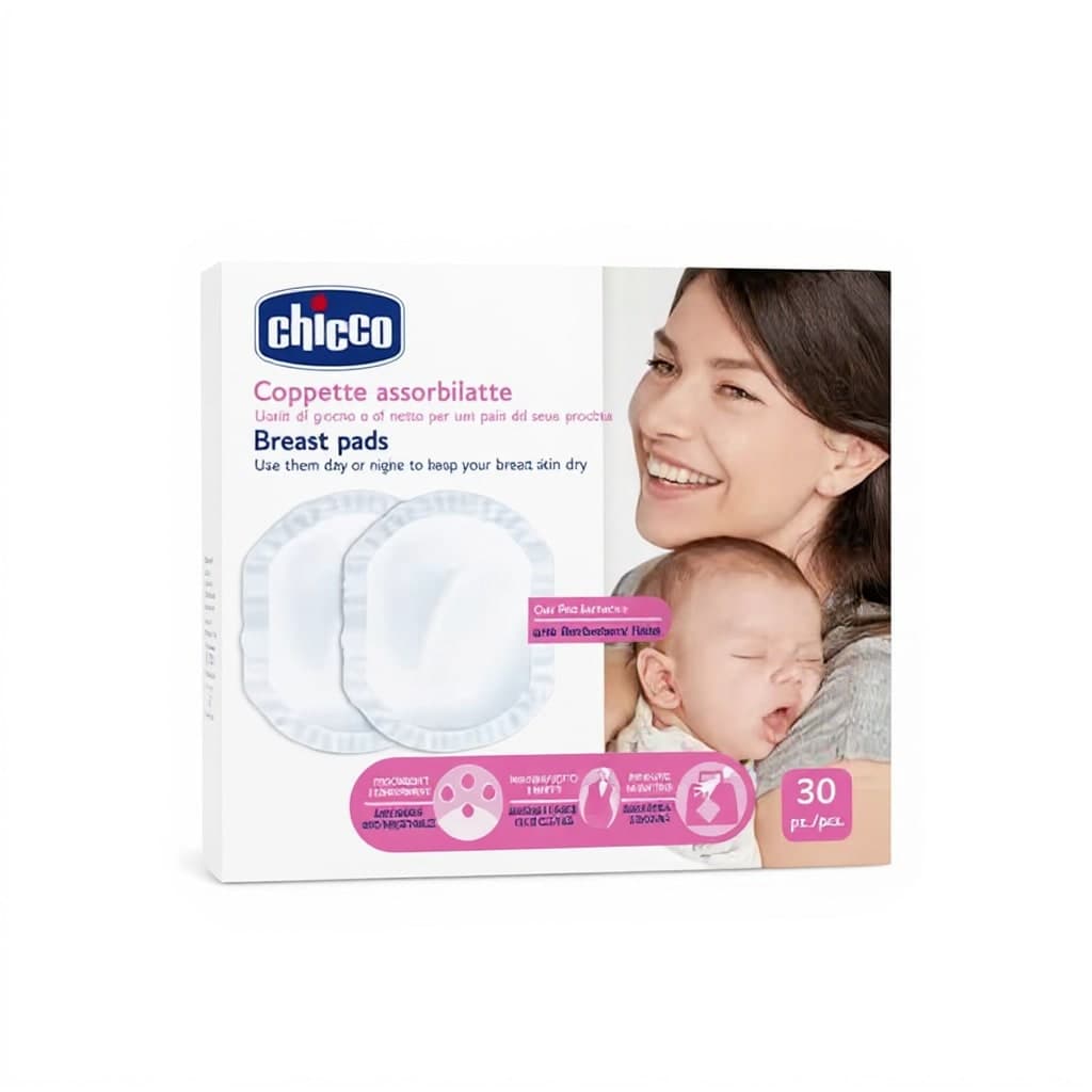 Chicco Natural Feeling Antibacterial Breast Protection Pads
